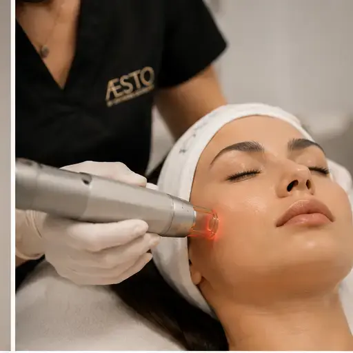 Laser Genesis процедура на лице в AESTO Clinic Sofia