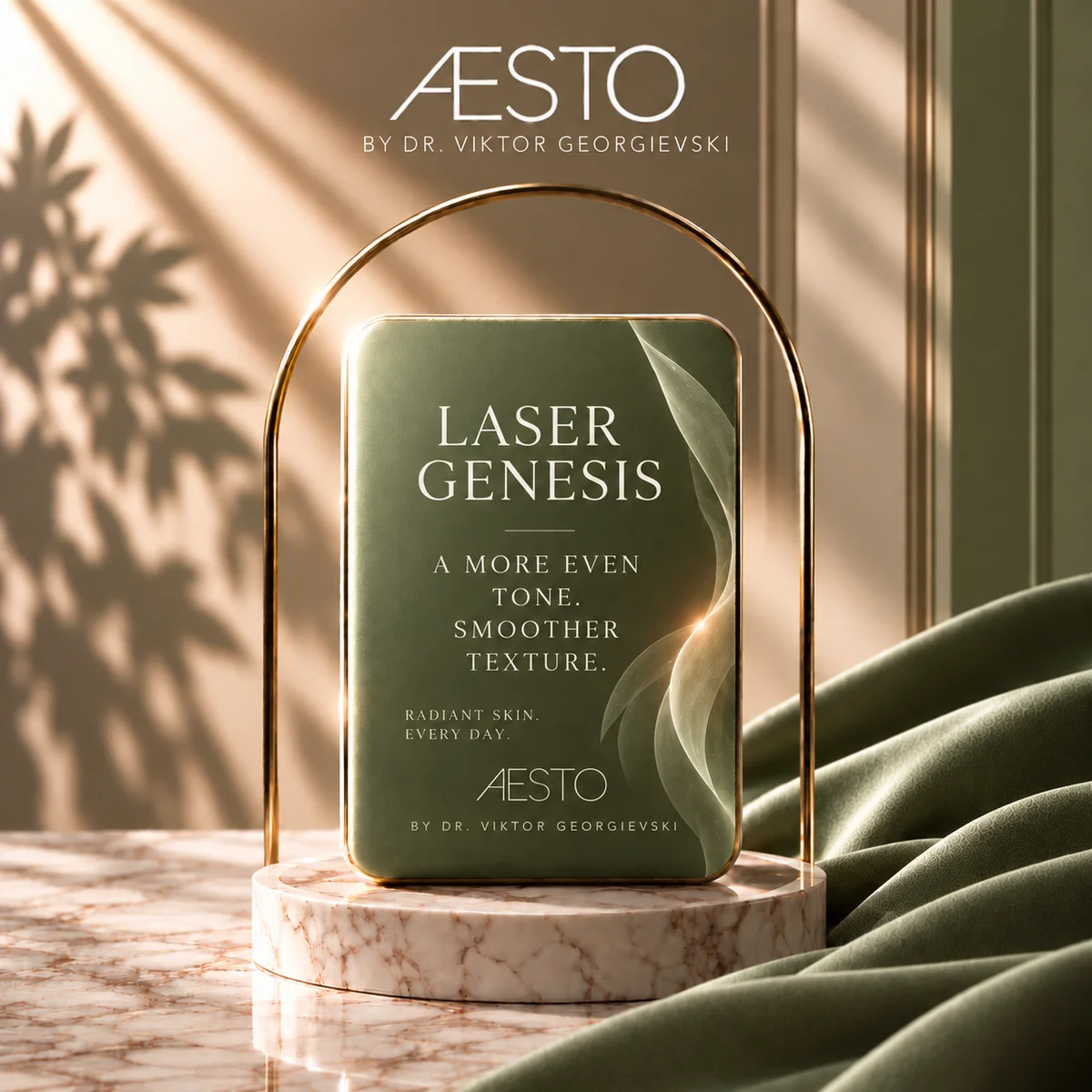 LASER GENESIS — A reset and a refined presence